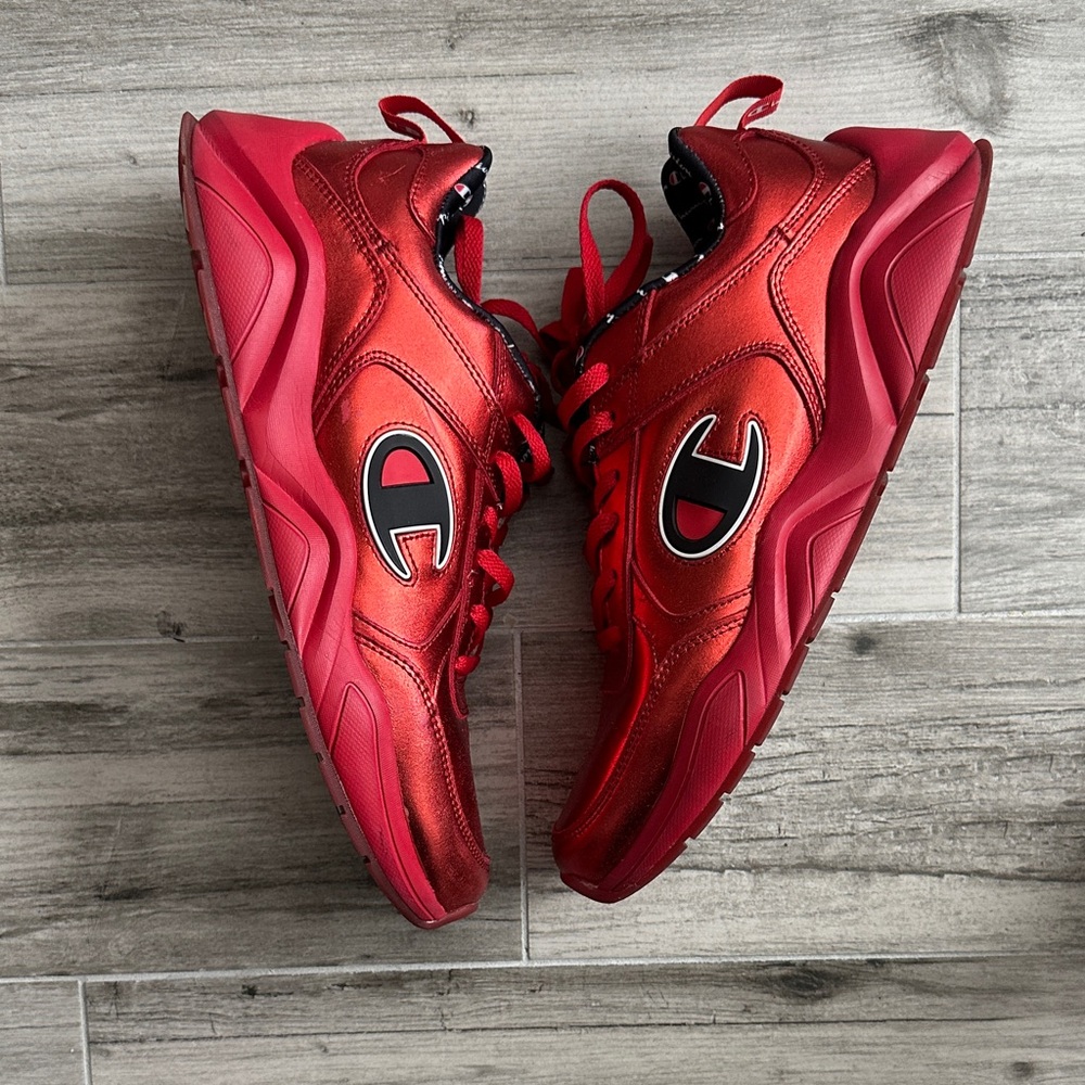Champion Vibrant Red Athletic Shoes